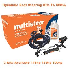 boat steering kit hydraulic