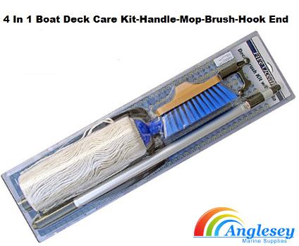 boat deck kit brush mop handle hook