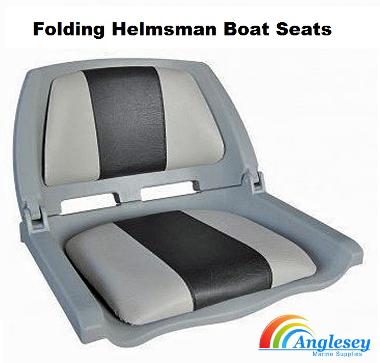 boat seats helmsman folding