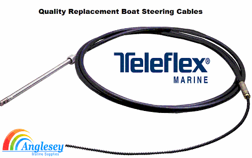 boat steering cable