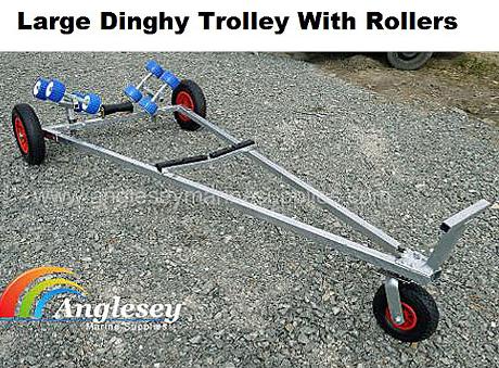 Dinghy Launching Trolley With Rollers