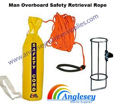 man overboard safety retrieval rope