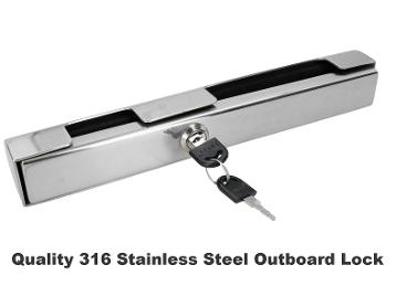 Stainless Steel Outboard Lock