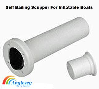 self bailing scupper inflatable boat