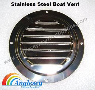 stainless steel louvre boat vent