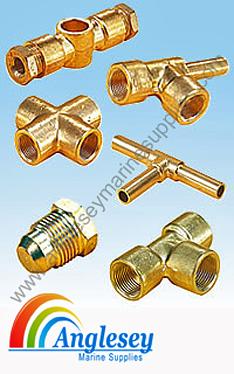 Wade Brass Compression Fittings