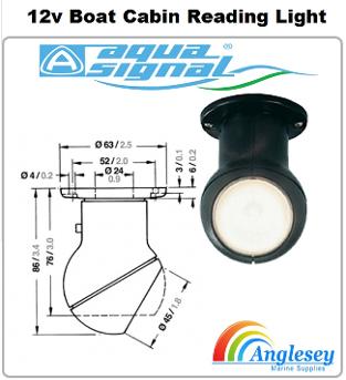 boat cabin wall light-boat cabin reading light