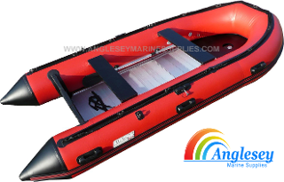 Europa Sport A380-Sport Aluminium Deck 3.8m Inflatable Boat tender rib