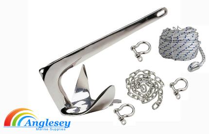 Stainless Steel Boat Anchors Kit 