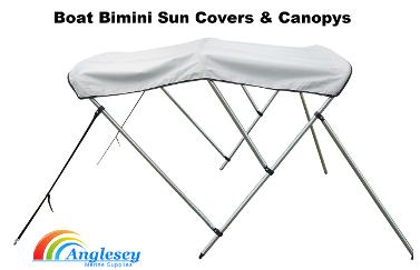 bimini boat sun cover canopy anglesey marine supplies