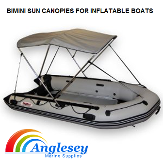 inflatable boat bimini sun cover