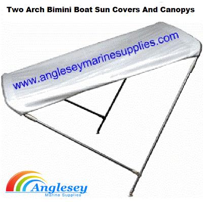 bimini boat sun covers 2 arch