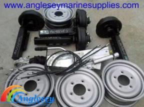 boat trailer parts spares suspension jockey wheel hitch cables rollers