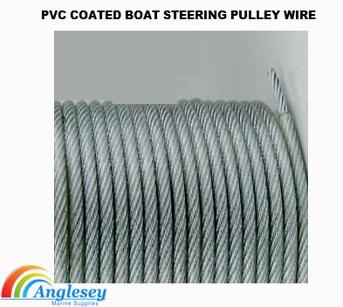 boat cable pulley steering wire