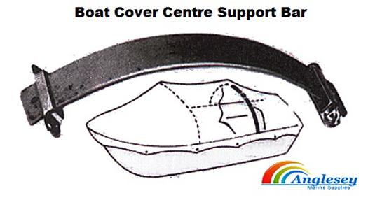 boat cover support bar