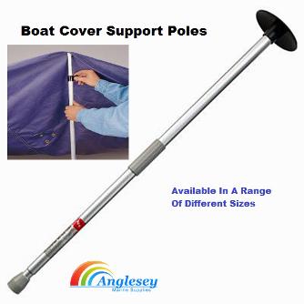 boat cover support pole