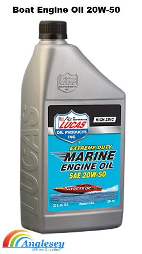 boat engine oil 20w 50
