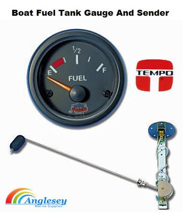 boat fuel tank gauge and sender