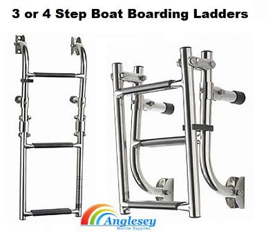 boat ladders four step folding