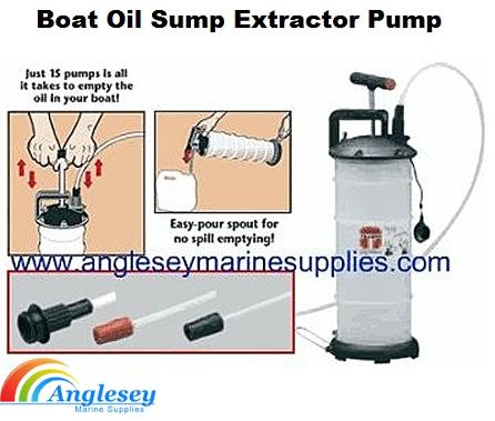 boat oil sump extractor pump