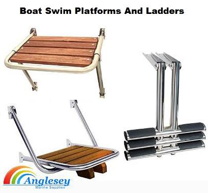 boat swim platforms and boat ladders