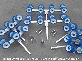 boat trailer rollers kit