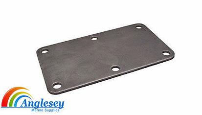 boat trailer suspension units mounting plate