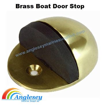 brass boat cabin door stop