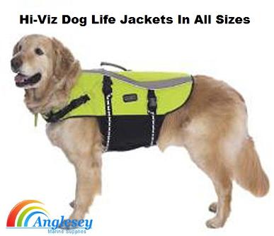 dog life jacket hi viz 