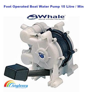 Foot Operated Boat Water Pump Whale Gusher