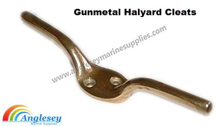 gunmetal halyard cleat