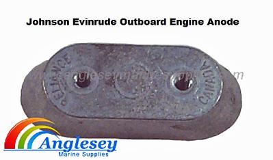 johnson evinrude outboard engine anode 