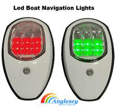 led boat navigation lights surface mounted