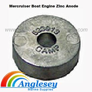 mercruiser boat engine zinc anode