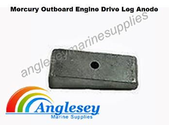 mercury outboard engine drive leg anode