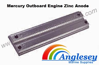 mercury outboard engine zinc anode rectangular