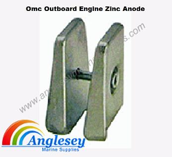 omc outboard engine anode
