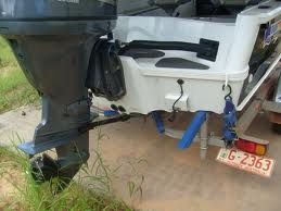 Foldable Outboard Engine Trolley