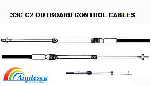 outboard engine control cable 33c c2