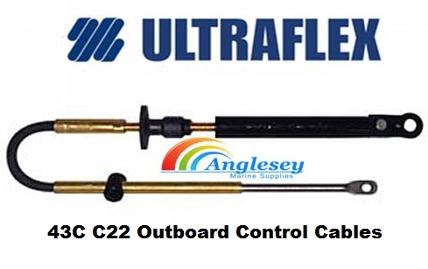 outboard engine control cables 43c c22
