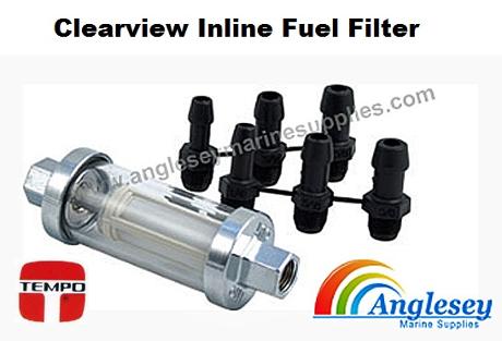 outboard fuel line inline filter