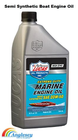 semi synthetic boat engine oil