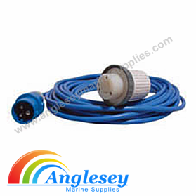 Waterproof Boat To Shore Electrical Connectors 240 Volt Cable Extension Lead 