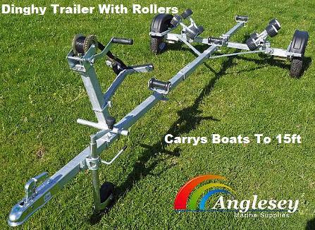 small boat dinghy trailer
