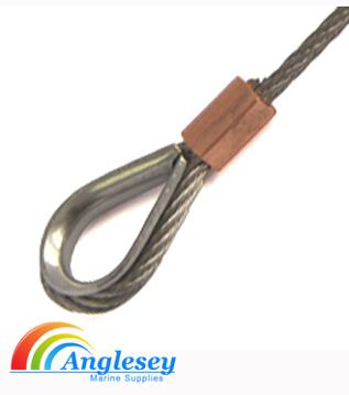 stainless steel wire rope thimble marine rigging