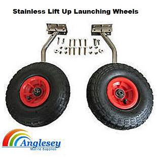 stainless steel boat launching wheels