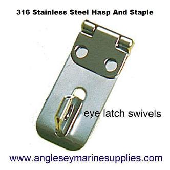 Stainless Steel Hasp And Staple 