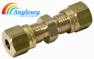  Wade Brass Compression Fitting Straight