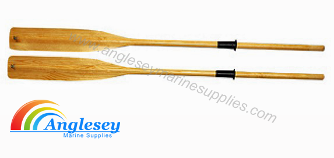  Jointed Wooden Rowing Boat Oars